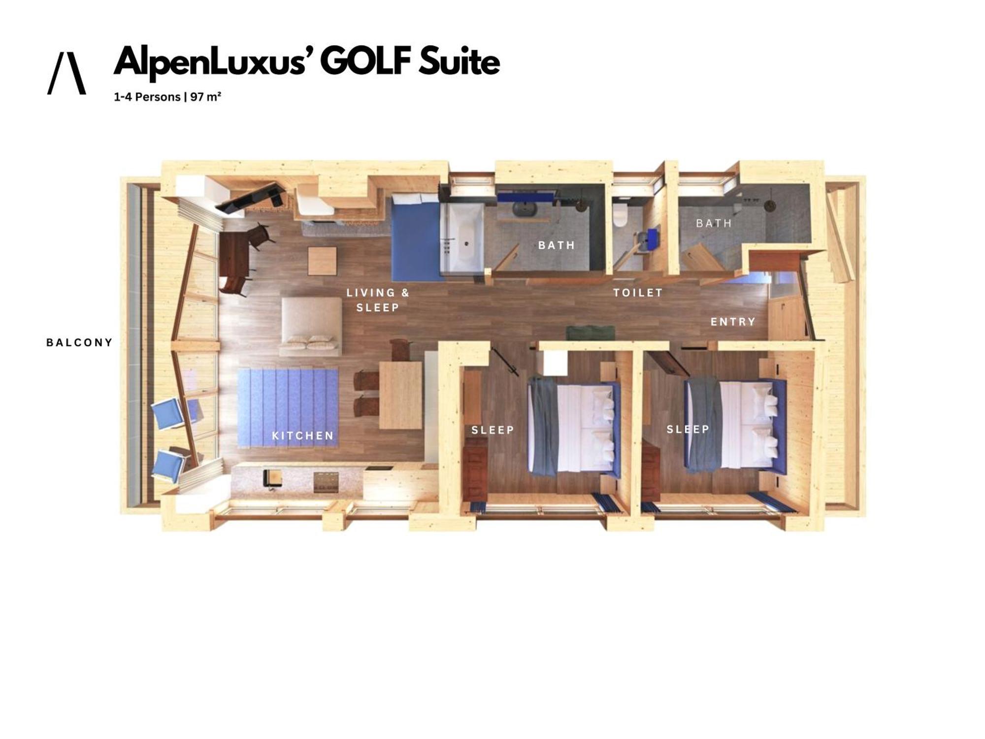 Sportlodge' Golf Suite - Natural Pool, Whirlpool & Sauna By Alpenluxus Appartements Kleinboden Esterno foto